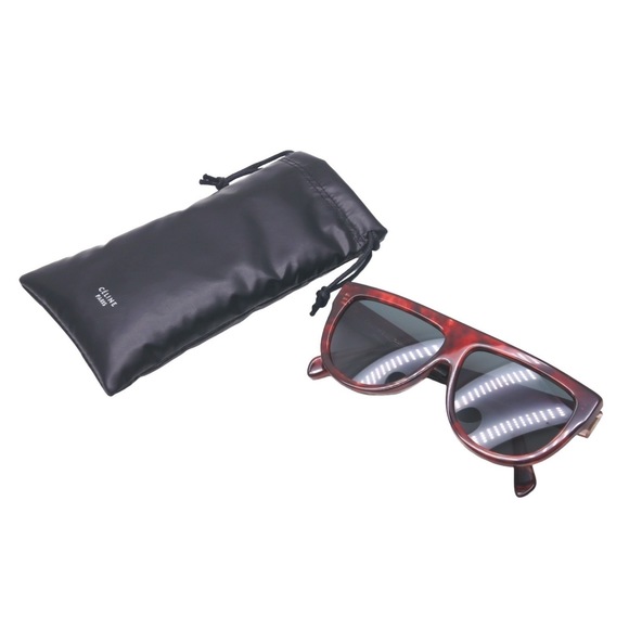 and CELINE Sunglasses Red - Picture 1 of 8